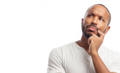 A man thinking | Invisalign Corona CA